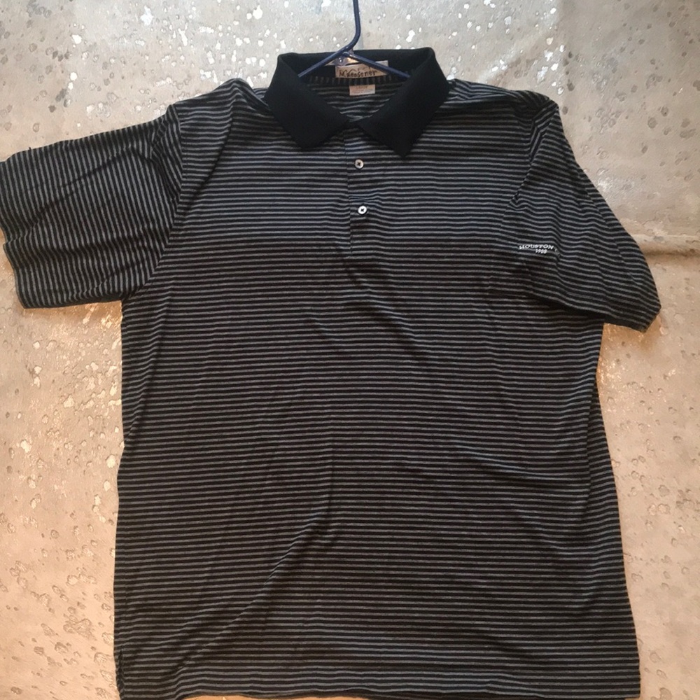 Martin golf shirt with Houston CC on the sleeve